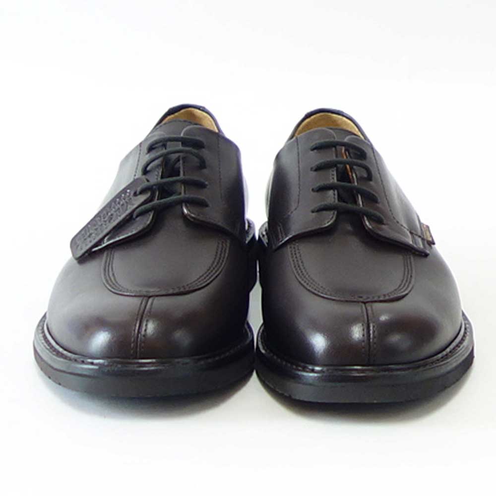 メフィスト MEPHISTO MIKE(マイク)ダークブラウン (9051) グッドイヤー 天然皮革 プレーントゥ ビジネスシューズ(メンズ) 「靴」