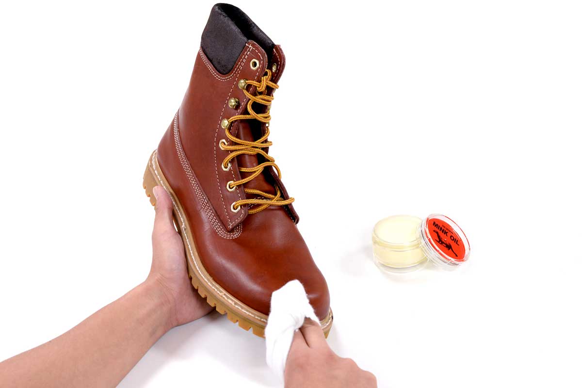 COLUMBUS コロンブス MINK OIL ミンクオイル ビン オイル仕上革専用クリーム(日本製)