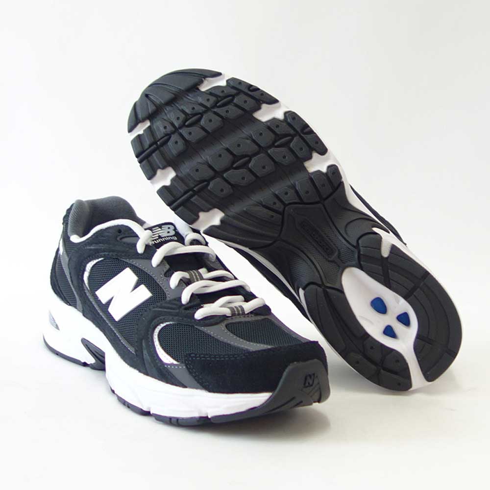 new balance ニューバランス MR530CC ブラック (メンズ) クラシックなランニングシューズ ウォーキング シューズ「靴」