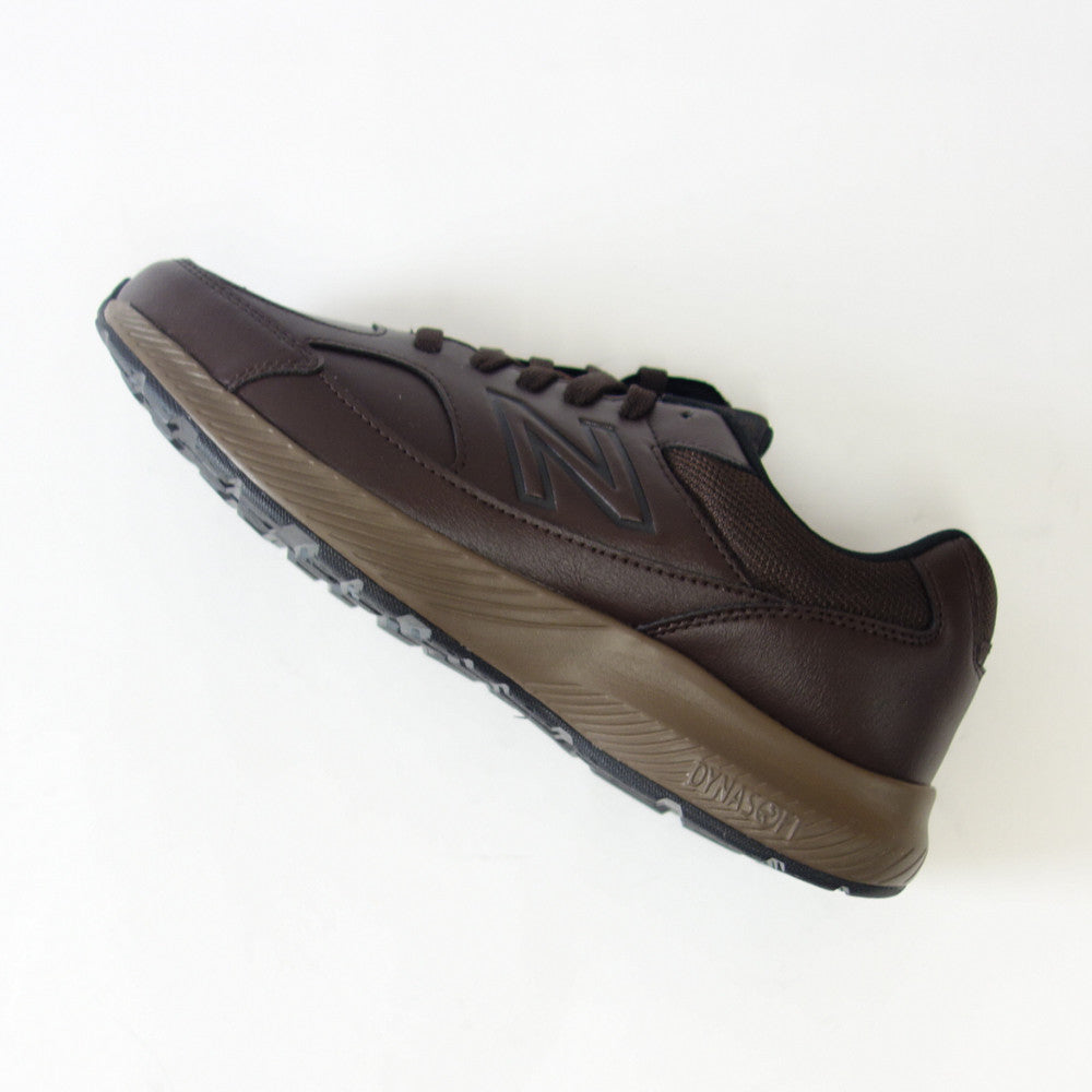 new balance ニューバランス MW363BC8 ブラウン (メンズ) 4E幅 ゆったりフィットのウォーキングシューズ サイドファスナー付き「靴」
