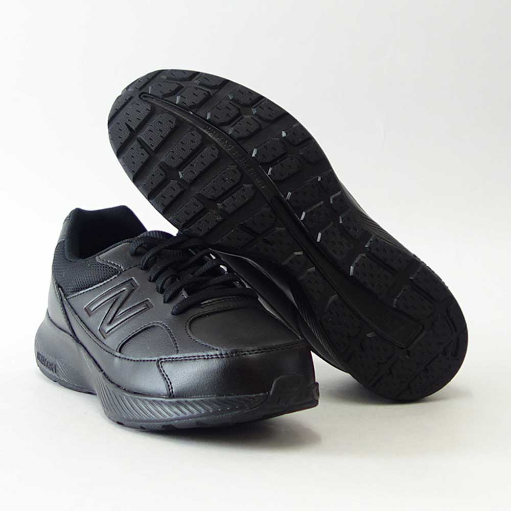 new balance ニューバランス MW363BK8 ブラック (メンズ) 4E幅 ゆったりフィットのウォーキングシューズ サイドファスナー付き「靴」