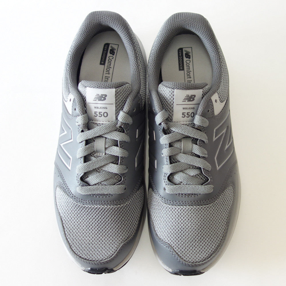 new balance ニューバランス MW550 V4 グレー (GY4) ・ブラック(BK4)(メンズ) 4E幅 ゆったりフィットのウォーキングシューズ「靴」