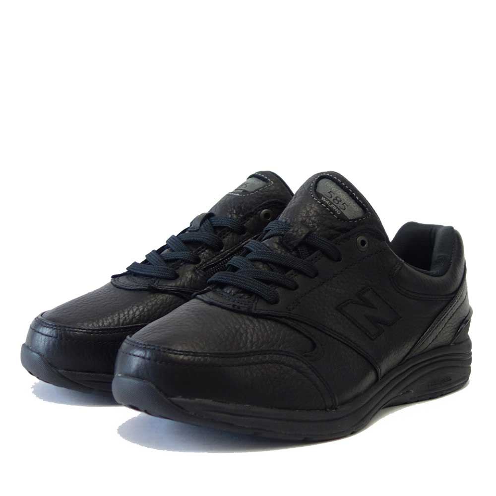 ニューバランス new balance MW585BK6E ブラック(メンズ)6E幅 天然皮革 ウォーキング フィットネス 旅行 コンフォート 「靴」