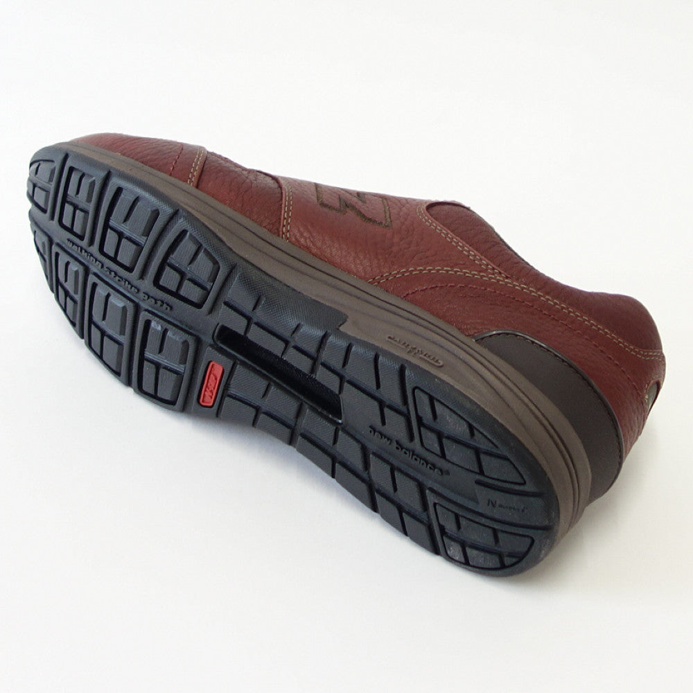 ニューバランス new balance MW585BK6E ウッドブラウン(メンズ)6E幅 天然皮革 ウォーキング フィットネス 旅行 コンフォート 「靴」