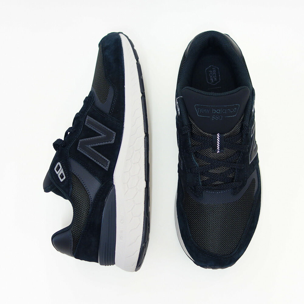 ニューバランスnewbalanceMW880BK64Eブラック(メンズ)4E幅アウトドアシューズウォーキングフィットネス「靴」