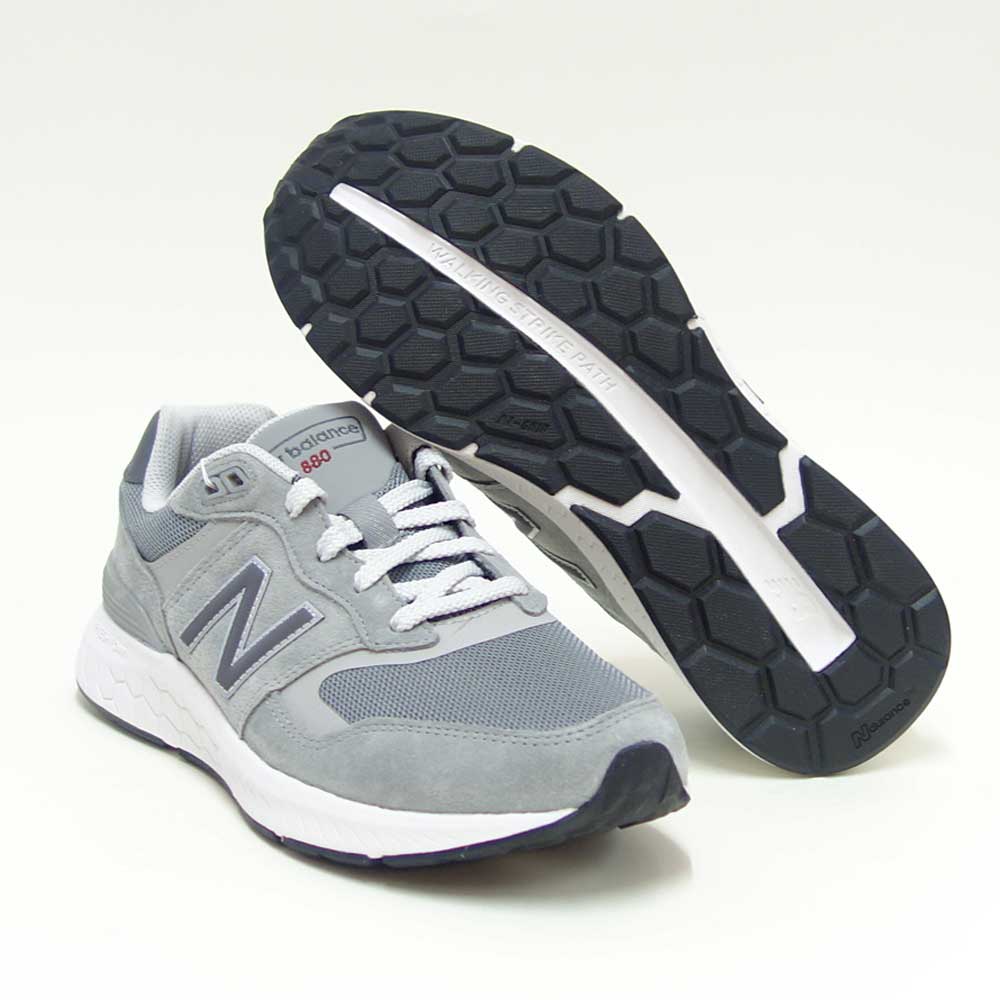 ニューバランスnewbalanceMW880CG64Eグレー(メンズ)4E幅アウトドアシューズウォーキングフィットネス「靴」