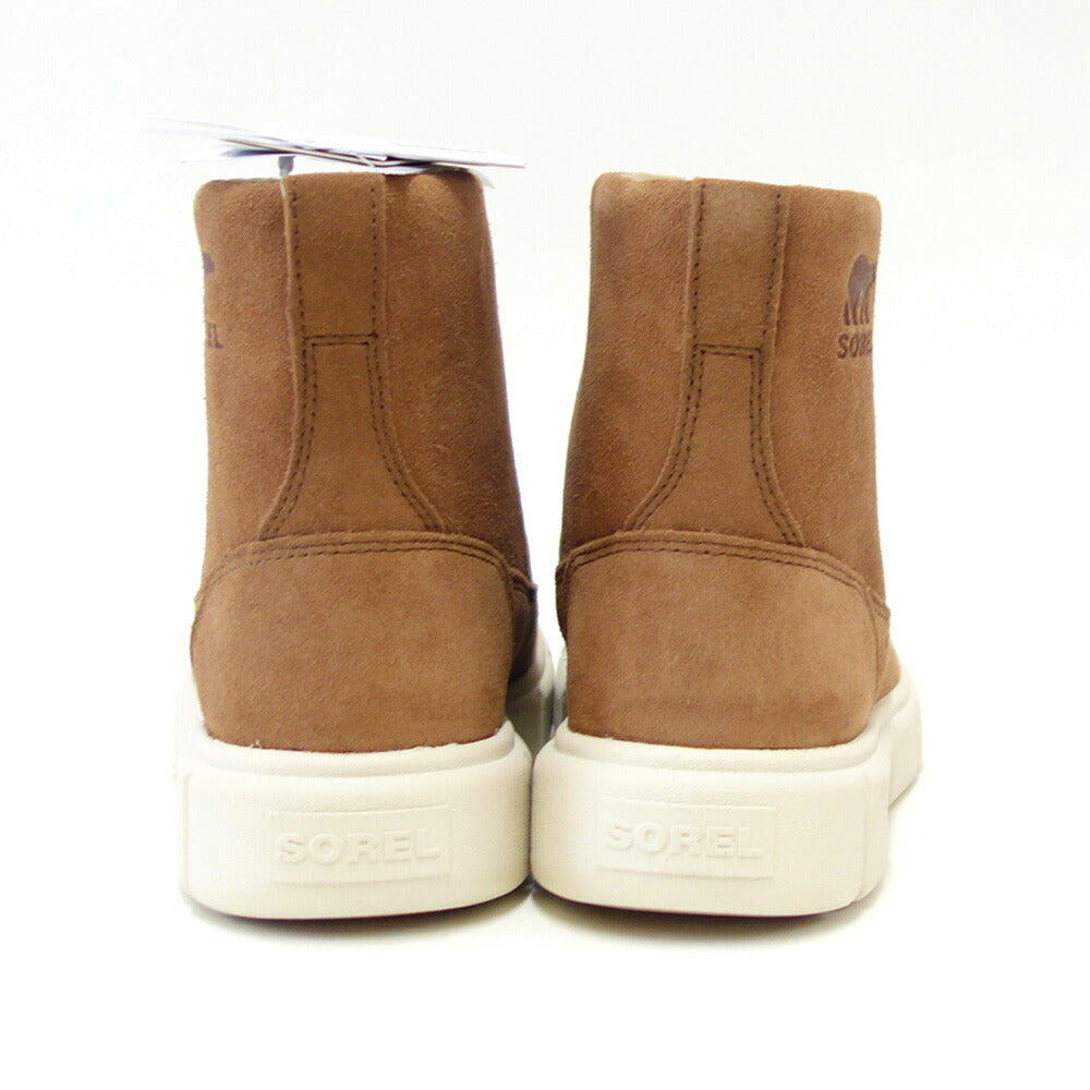 ソレルSORELNL5122(レディース)エクスプローラー3スリッポンウォータープルーフ:VelvetTan/Chalk(242)スエードレザーショートブーツウォータープルーフ「靴」