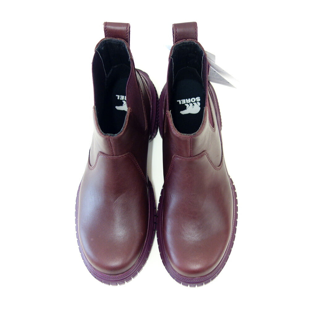 ソレルSORELNL5140(レディース)オーエヌエーアベニューチェルシーブーツウォータープルーフ:VelvetTan/Gum(543)天然皮革サイドゴアブーツ「靴」