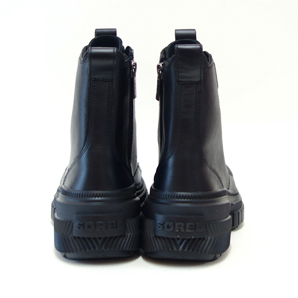 ソレルSORELNL5141(レディース)オーエヌエーアベニューブーツレースウォータープルーフ:Black(010)天然皮革サイドジップブーツ「靴」