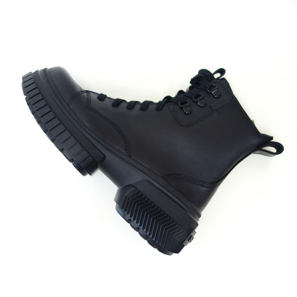 ソレルSORELNL5141(レディース)オーエヌエーアベニューブーツレースウォータープルーフ:Black(010)天然皮革サイドジップブーツ「靴」