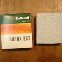 《メール便可》スエード・ヌバック・ベロア専用の汚れ落とし Collonil コロニル・ヌバックボックス(ドイツ製)靴 シューズ
