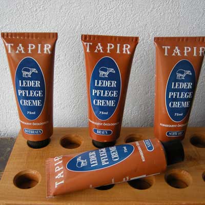 天然素材で作られた靴ケア品 【TAPIR タピール】フレーゲクリーム 表革用ツヤだしクリーム(ドイツ製) 靴 シューズ
