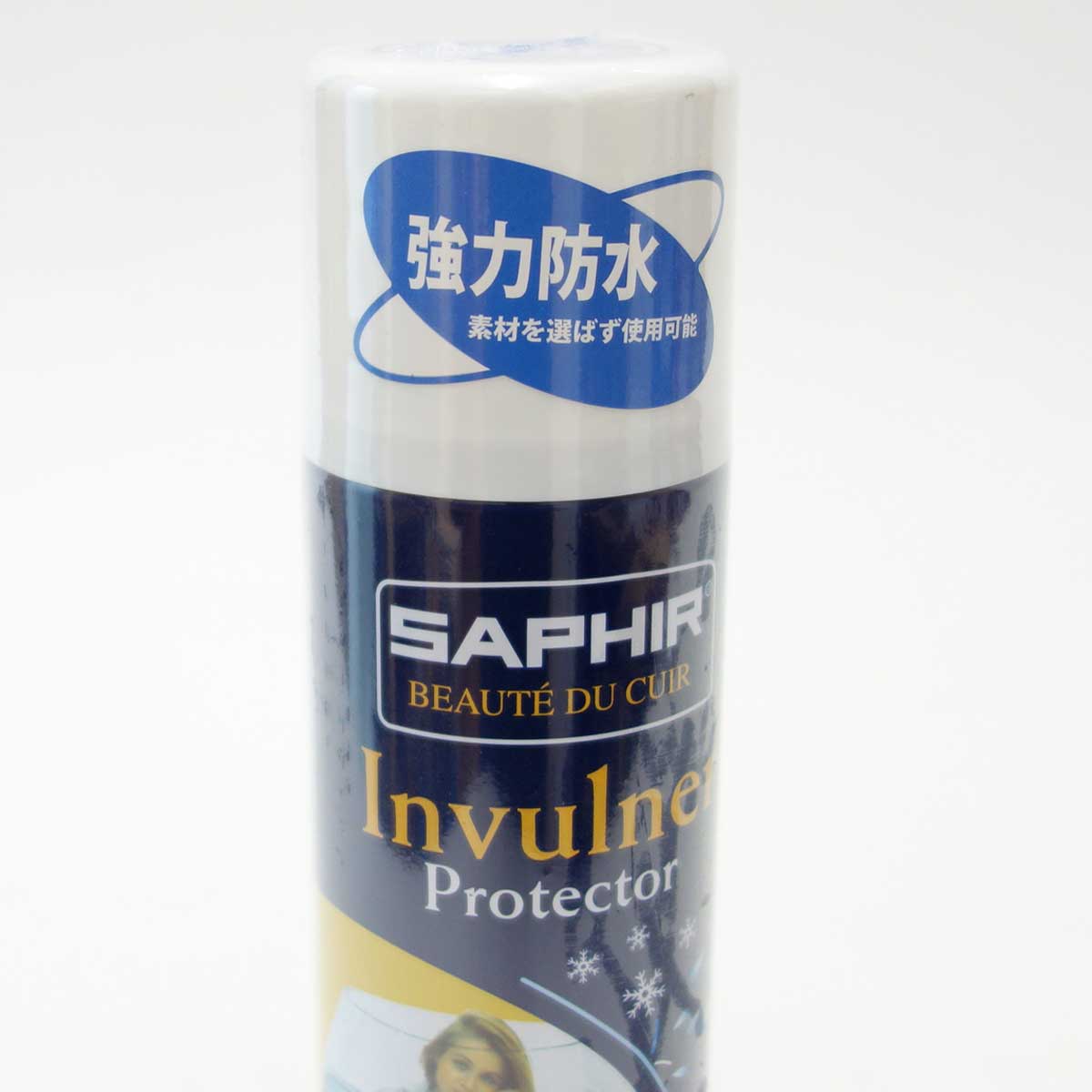 フッ素配合防水スプレー SAPHIR サフィール ウォータープルーフスプレー250ml 起毛革や布地、すべての防水(テックス)素材にも靴 シューズ