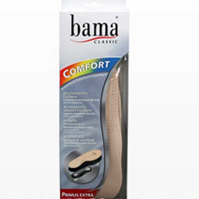 本格アーチサポートインソール Bama バーマ プリマスエクストラ メンズ用(ドイツ製) 快適フットベッド構造 靴 シューズ