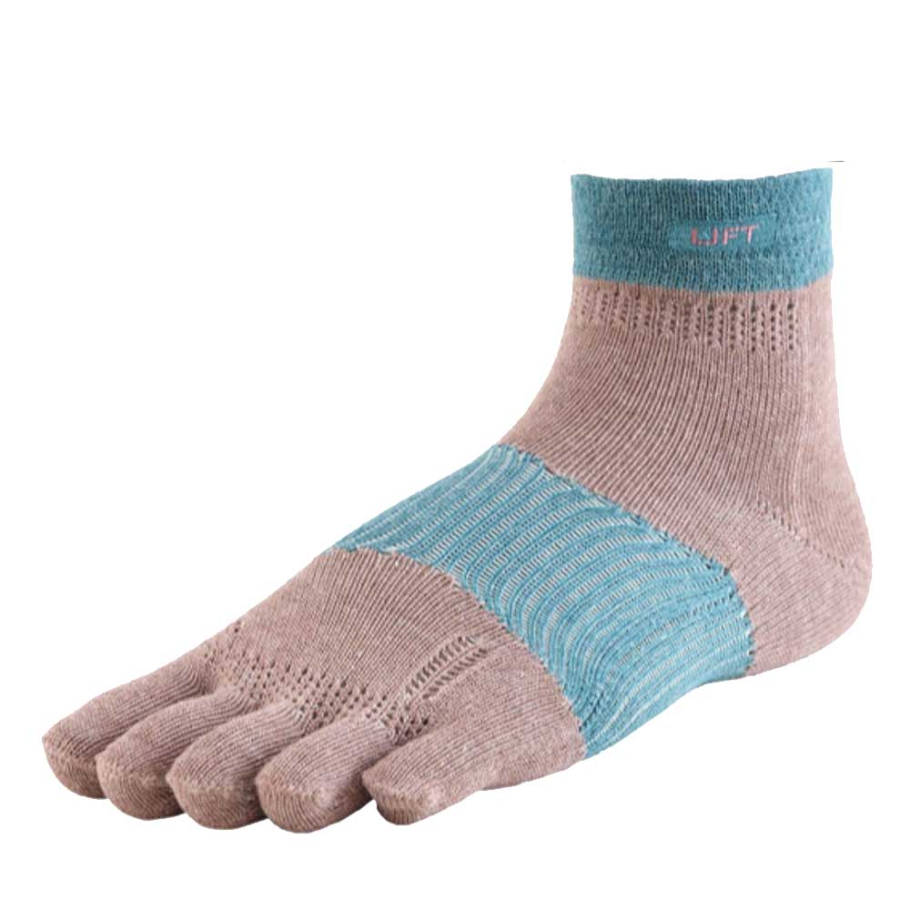 R×L SOCKS アールエルソックス(RA-3001) 立体5本指ソックス(ショート丈モデル)(日本製) LIFT アーチサポート ランニングソックス( 超立体構造)