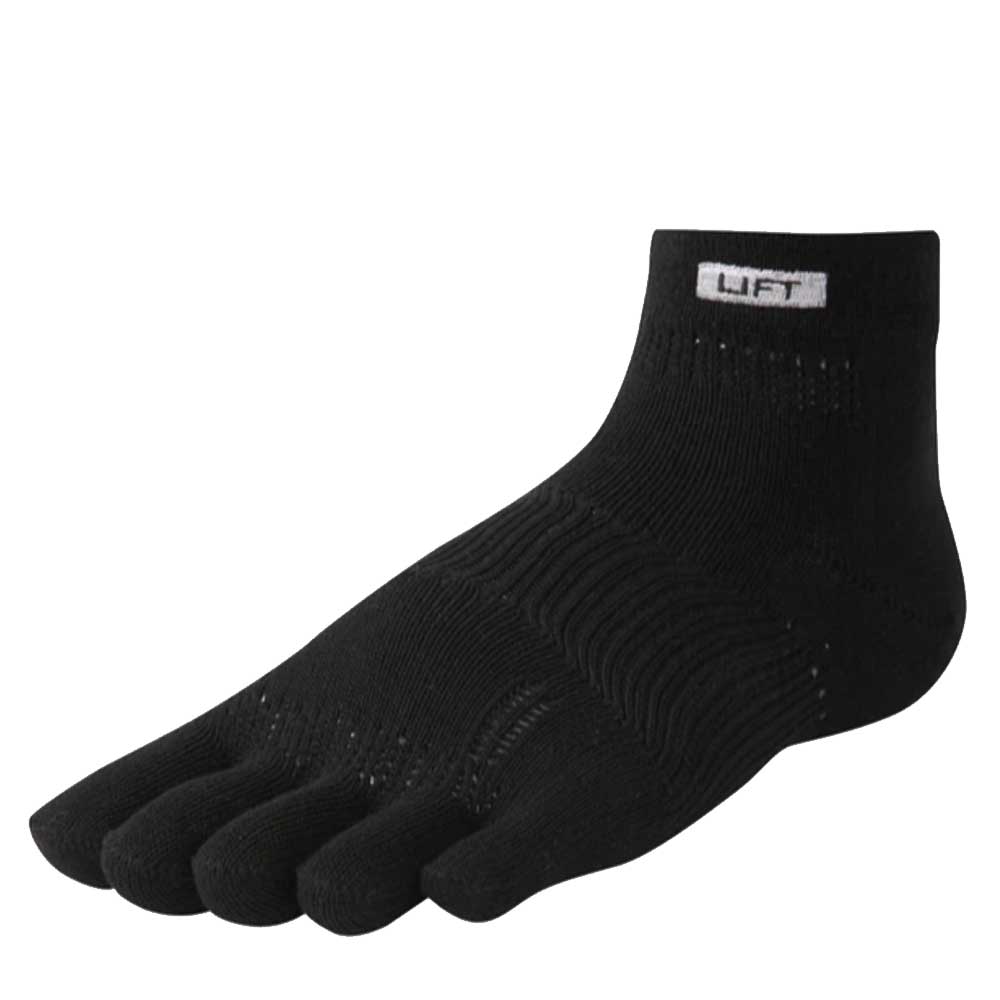 R×L SOCKS アールエルソックス(RA-3001) 立体5本指ソックス(ショート丈モデル)(日本製) LIFT アーチサポート ランニングソックス( 超立体構造)