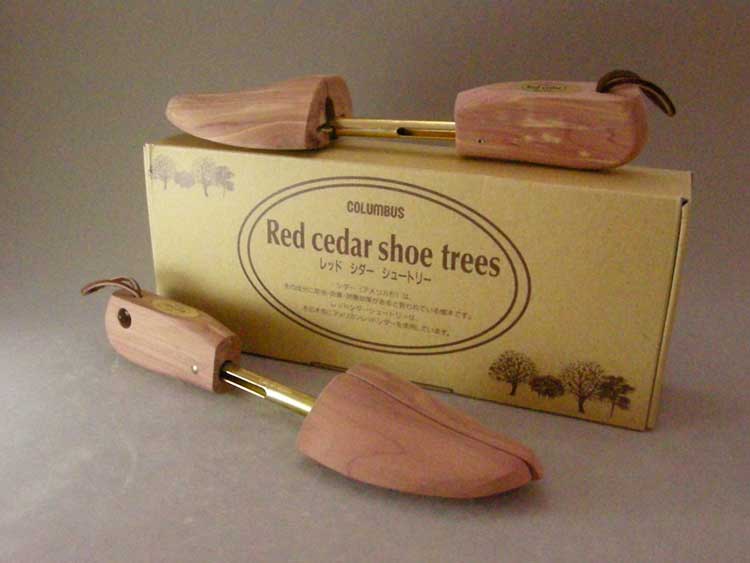 アメリカ製木製(アメリカ杉)シュートリー COLUMBUS コロンブス(アメリカ製) RED CEDAR SHOE TREE レッドシダーシュートリー 靴 シューズ
