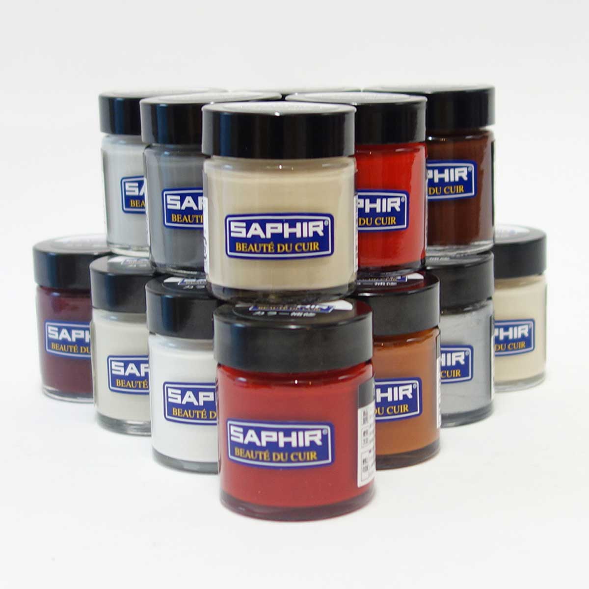 着色補修クリーム(ビン入り)SAPHIRサフィールフランス製レノベイティングカラー補修クリーム瓶30ml