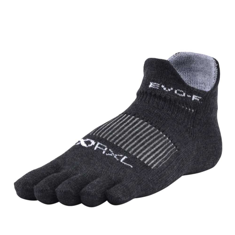R×L SOCKS アールエルソックス EVO-F ランニングソックス(5本指) RNS5002 快適な左右立体ソックス 素足感覚の履き心地(日本製) メール便可