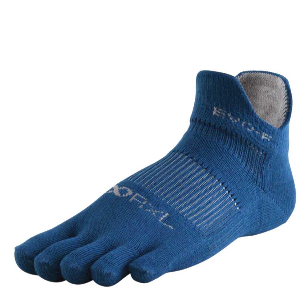 R×L SOCKS アールエルソックス EVO-F ランニングソックス(5本指) RNS5002 快適な左右立体ソックス 素足感覚の履き心地(日本製) メール便可