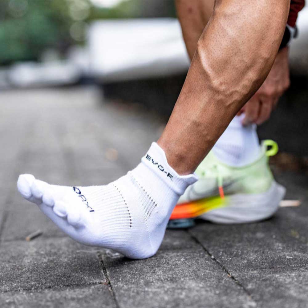 R×L SOCKS アールエルソックス EVO-FM ランニングソックス MID (5本指) RNS5004 快適な左右立体ソックス 素足感覚の履き心地(日本製) メール便可