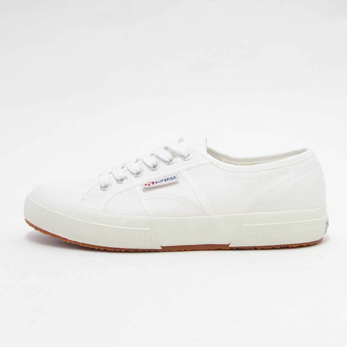 スペルガ SUPERGA 2750-COT U CLASSIC(ユニセックス)ホワイト (s000010 901) ナチュラルなキャンバススニーカー 「靴」