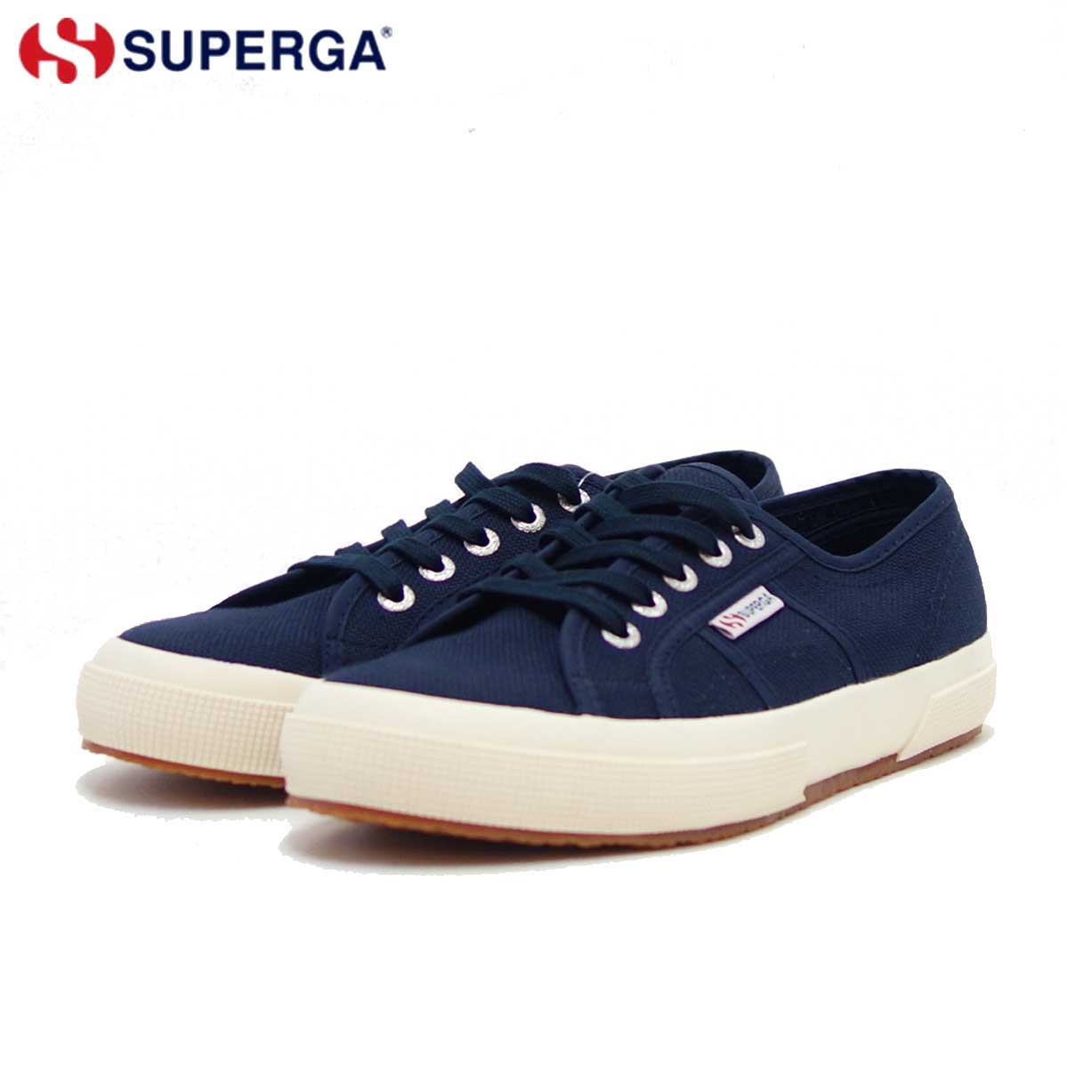 スペルガ SUPERGA 2750-COT U CLASSIC(ユニセックス)ネイビー (s000010 933) ナチュラルなキャンバススニーカー 「靴」
