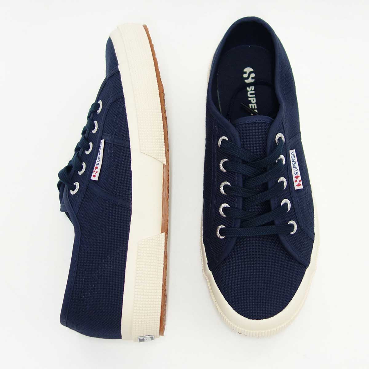 スペルガ SUPERGA 2750-COT U CLASSIC(ユニセックス)ネイビー (s000010 933) ナチュラルなキャンバススニーカー 「靴」