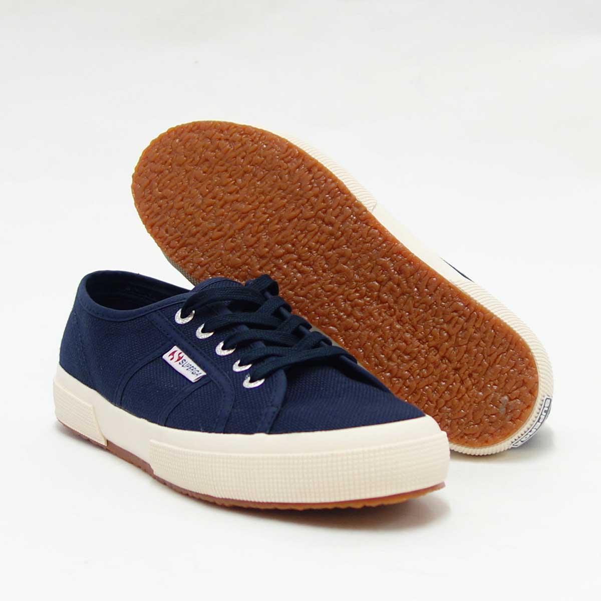 スペルガ SUPERGA 2750-COT U CLASSIC(ユニセックス)ネイビー (s000010 933) ナチュラルなキャンバススニーカー 「靴」