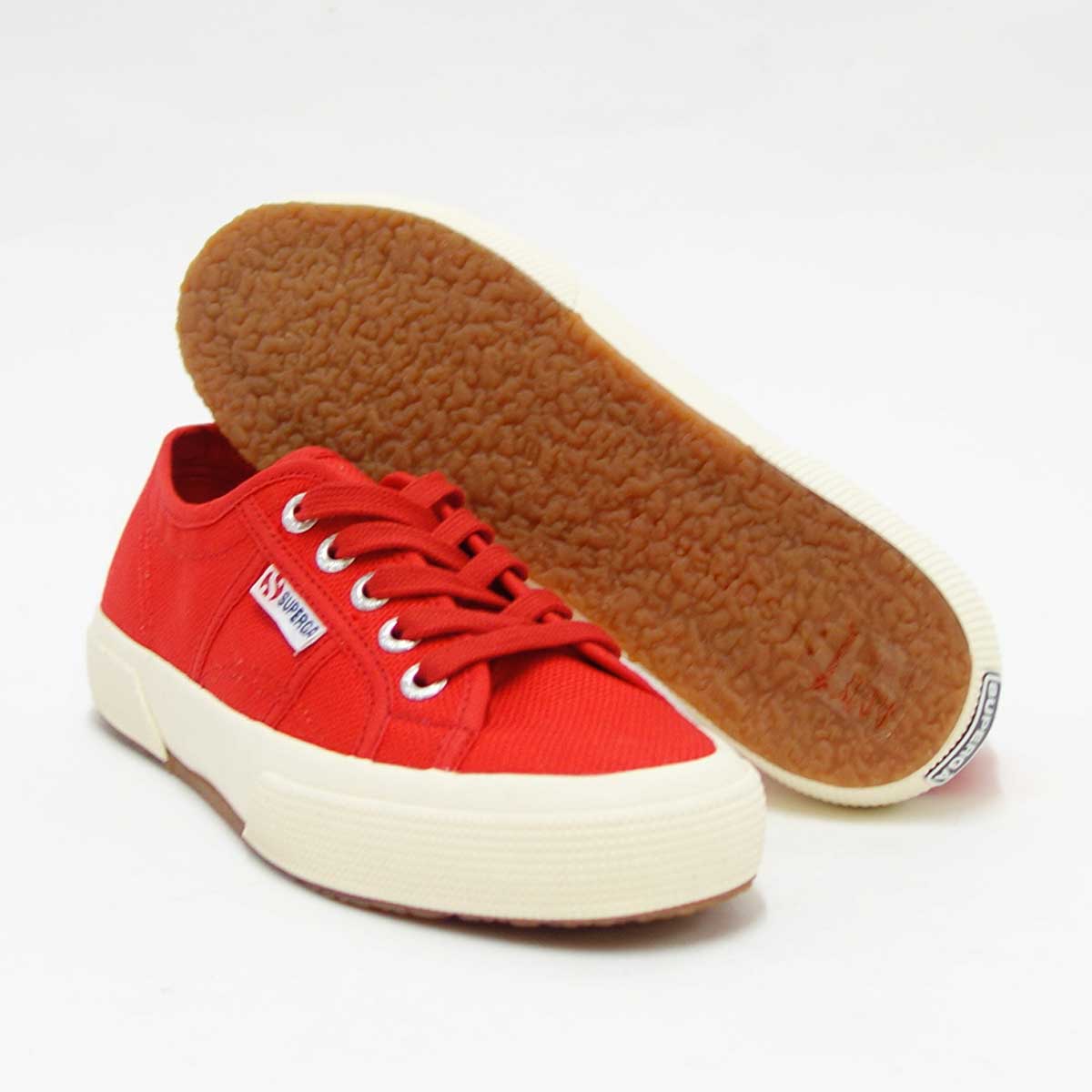 【SALE 30%OFF】 スペルガ SUPERGA 2750-COT U CLASSIC(ユニセックス)レッド (s000010 975) ナチュラルなキャンバススニーカー 「靴」