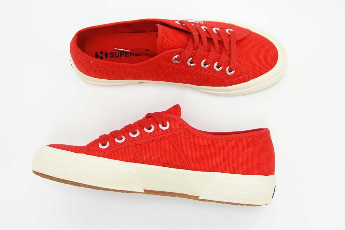 【SALE 30%OFF】 スペルガ SUPERGA 2750-COT U CLASSIC(ユニセックス)レッド (s000010 975) ナチュラルなキャンバススニーカー 「靴」