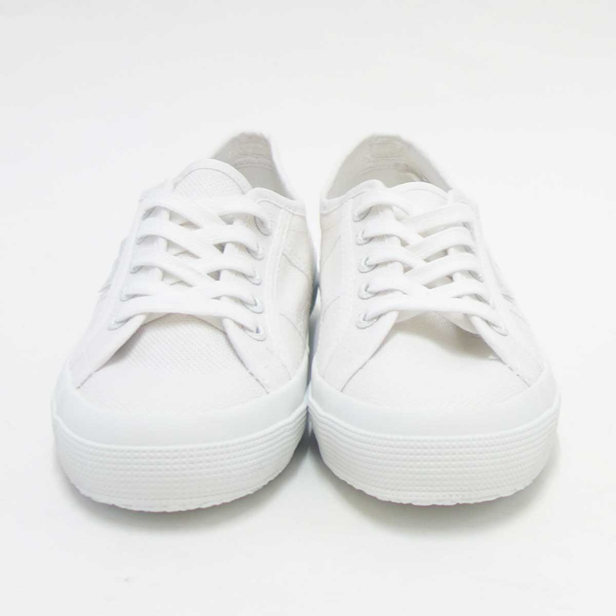 スペルガ SUPERGA 2750-COT U CLASSIC(ユニセックス)トータル ホワイト (s000010 c42) ナチュラルなキャンバススニーカー 「靴」