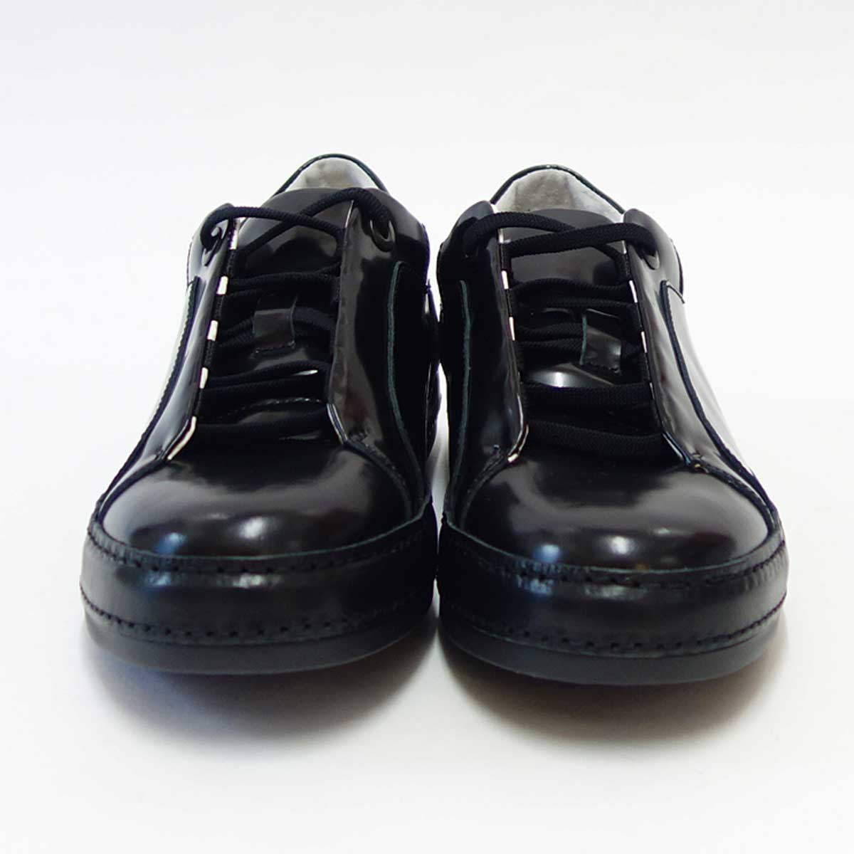 【SALE 50%OFF】 SAYA(サヤ) S50751 ブラック オパンケレースアップシューズ「靴」