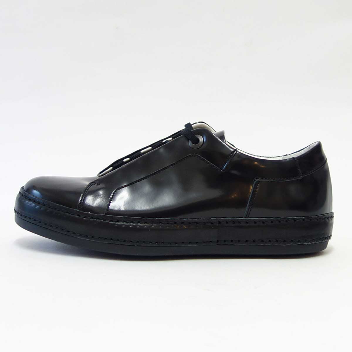 【SALE 50%OFF】 SAYA(サヤ) S50751 ブラック オパンケレースアップシューズ「靴」