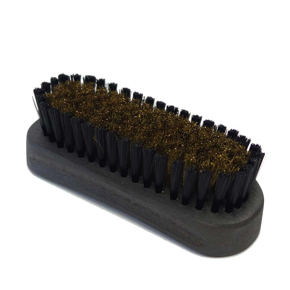 紗乃織刷子(さのはたブラシ) SANOHATA BRUSH 真ちゅう M.MOWBRAY スエード用 日本製高級靴ブラシ・本真鍮使用