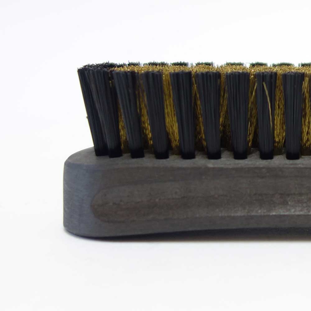 紗乃織刷子(さのはたブラシ) SANOHATA BRUSH 真ちゅう M.MOWBRAY スエード用 日本製高級靴ブラシ・本真鍮使用