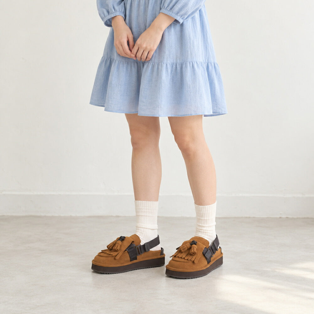 シャカSHAKASK29601SマロンミュールサンダルMOCMULETASSELSUEDE(ユニセックス)サンダルミュール「靴」
