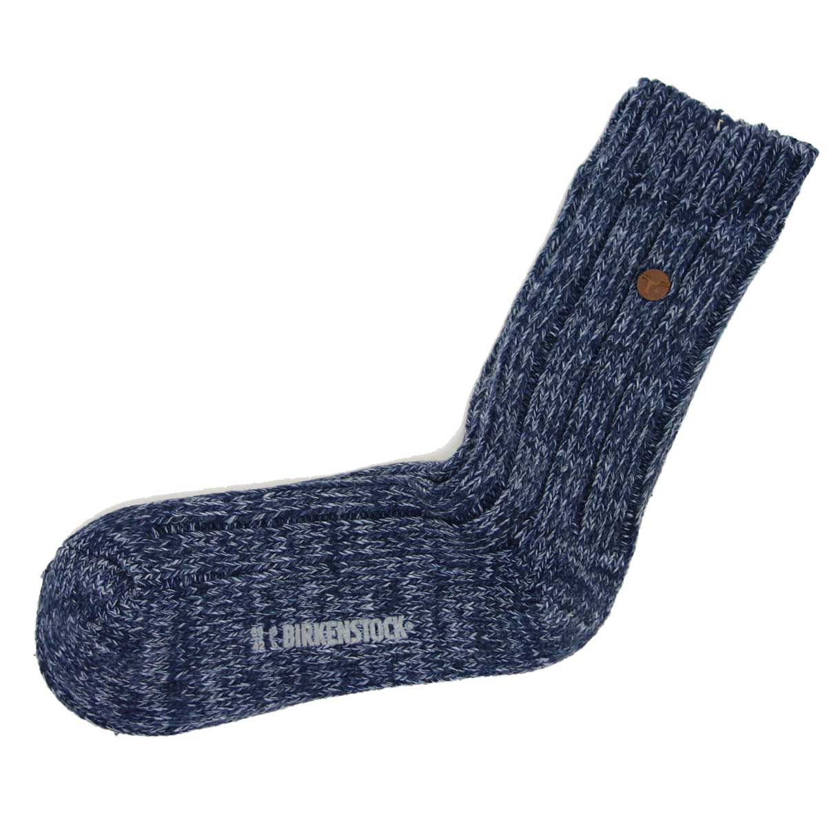 ビルケンシュトック BIRKENSTOCK コットンツイスト BLUE(トルコ製) 包み込まれるような優しいソックス