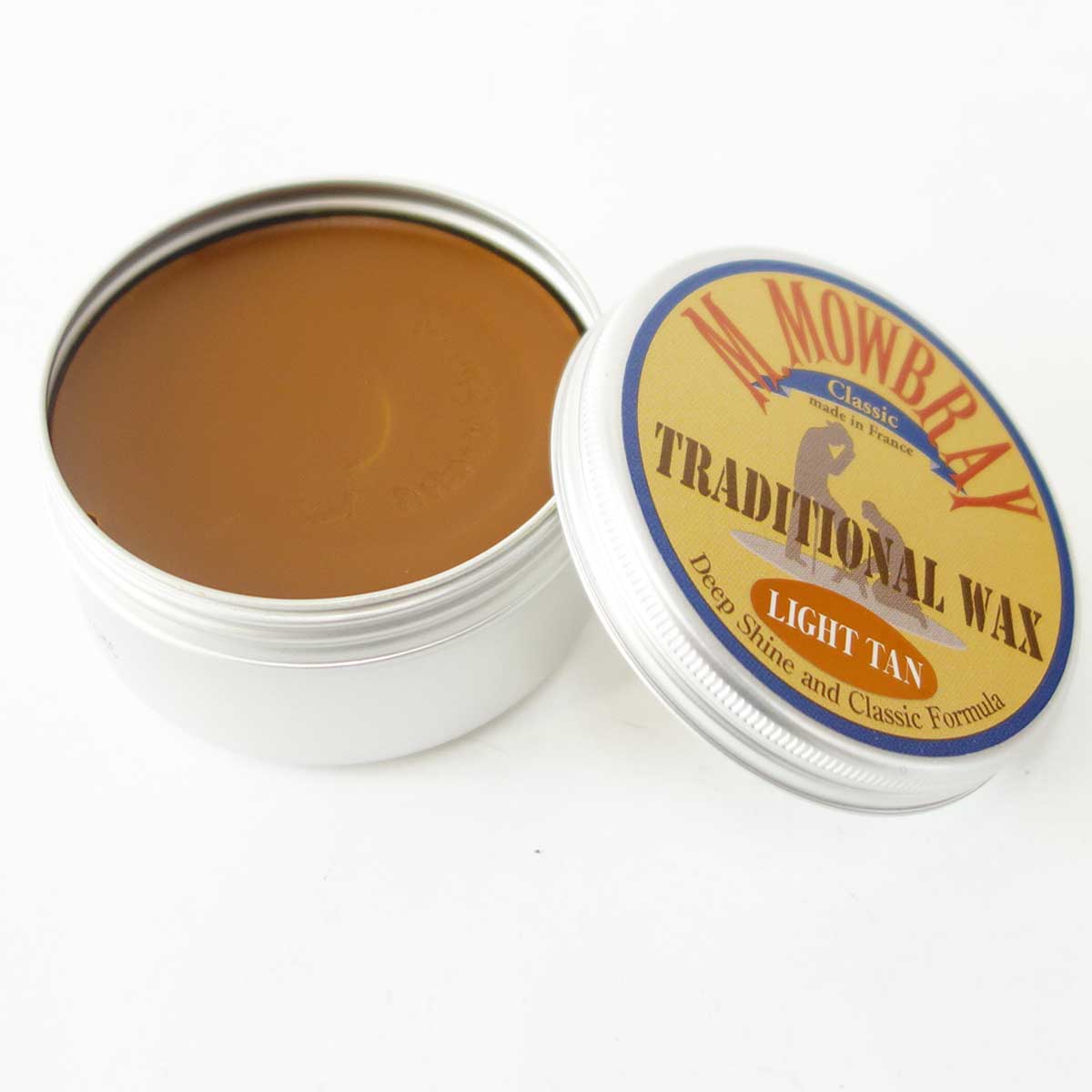 M.MOWBRAY M.モゥブレィ TRADITIONAL WAX(トラディショナルワックス) 簡単ポリッシュ(鏡面仕上げ)ワックス モウブレイ R&D