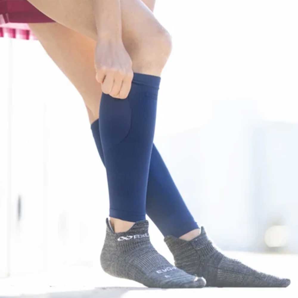 R×L SOCKS アールエルソックス(TRG-800) レーシングゲイター SLR(日本製) 左右別 超軽量&高密度ゲイター ふくらはぎサポーター 足つり対策に