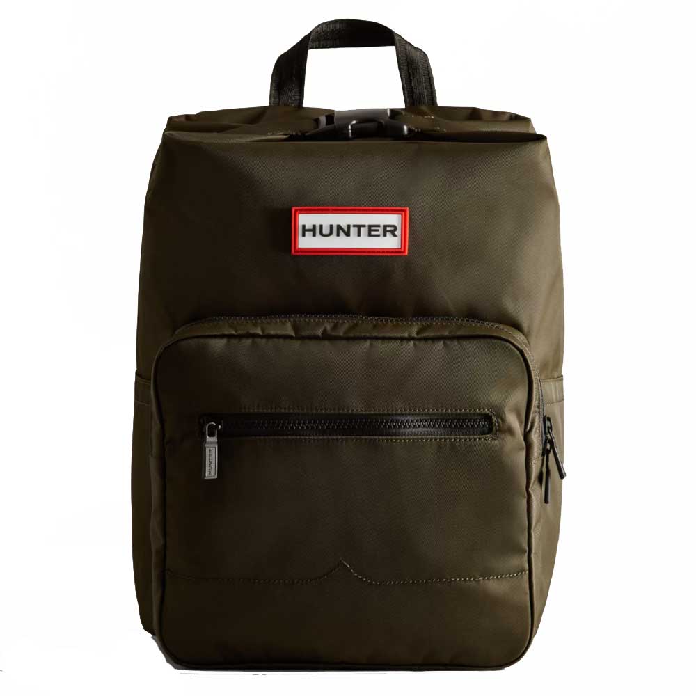 ハンター HUNTER UBB1204KBM ナイロン パイオニア トップ クリップ バックパック (カラー:ダークオリーブ) リュック デイパック