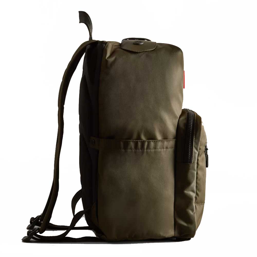 ハンター HUNTER UBB1204KBM ナイロン パイオニア トップ クリップ バックパック (カラー:ダークオリーブ) リュック デイパック