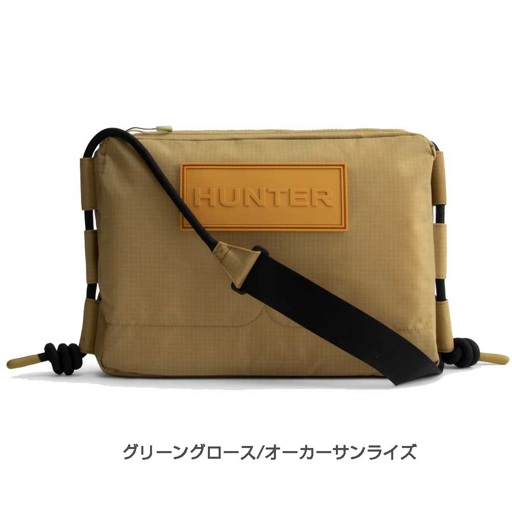 ハンターHUNTERUBC1515NRSトラベルリップストップリサイクルナイロンサコッシュショルダーメッセンジャーボディバッグ