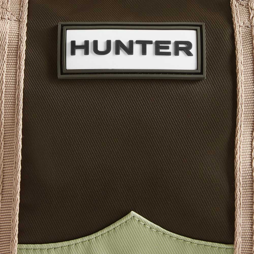ハンター HUNTER UBS1121ATR LOE パッチワーク ミニ トート バッグ (カラー:BLACK/DARK OLIVE/EVERGLADE GREEN ) トートバッグ ショルダーバッグ ハンドバッグ