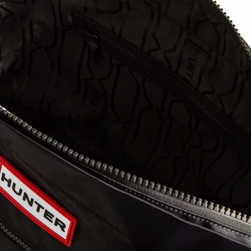 ハンター HUNTER UBS1201KBM ナイロン ミディアム トップ クリップ トート バッグ (カラー:ブラック) トートバッグ ショルダーバッグ