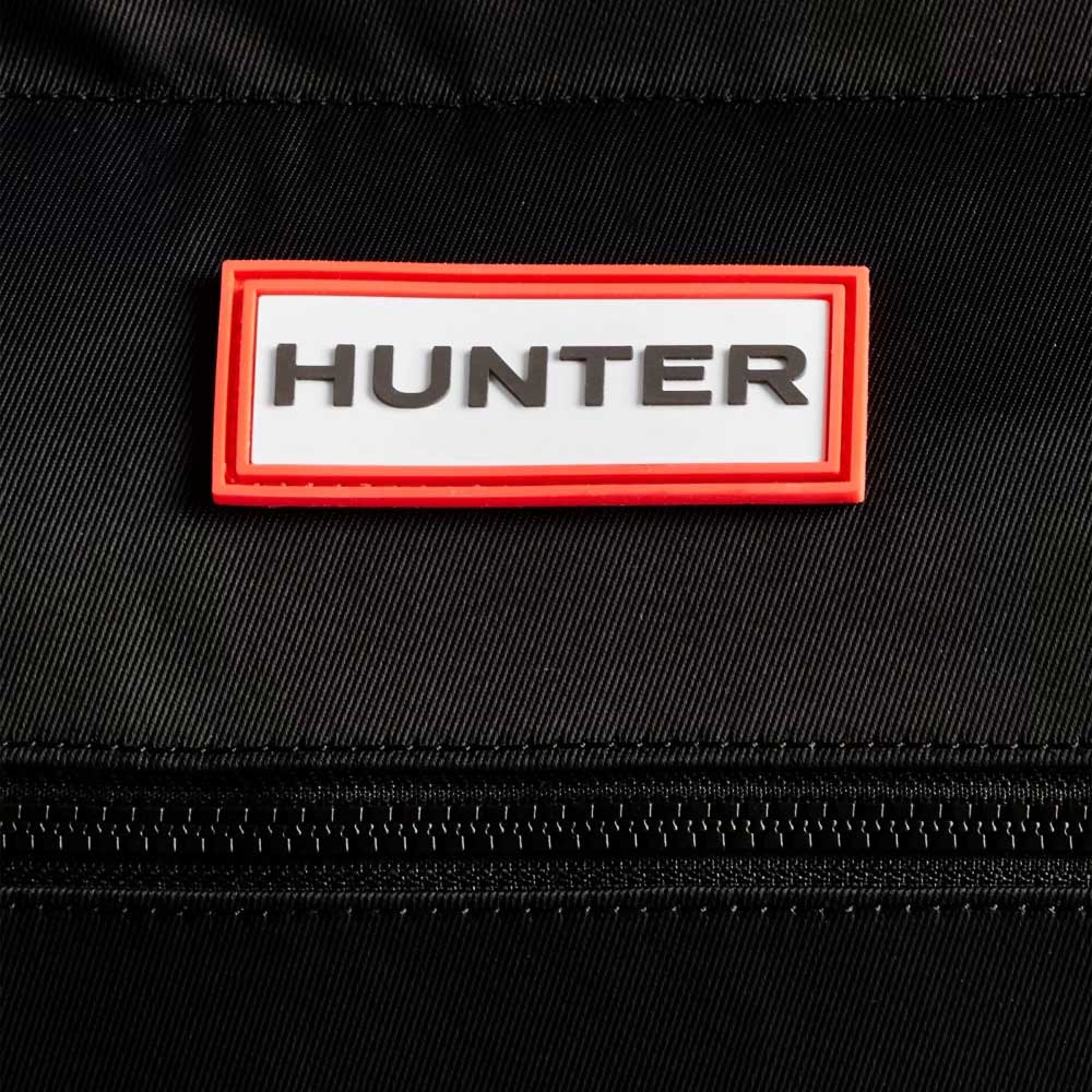 ハンター HUNTER UBS1201KBM ナイロン ミディアム トップ クリップ トート バッグ (カラー:ブラック / レッド ストライプ) トートバッグ ショルダーバッグ