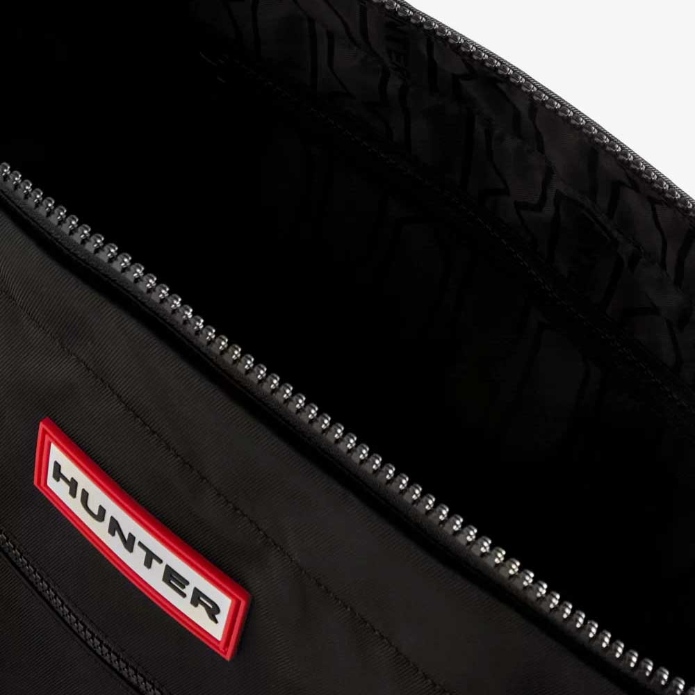 ハンター HUNTER UBS1202KBM ナイロン ラージ トップ クリップ トート バッグ (カラー:ブラック) トートバッグ ショルダーバッグ