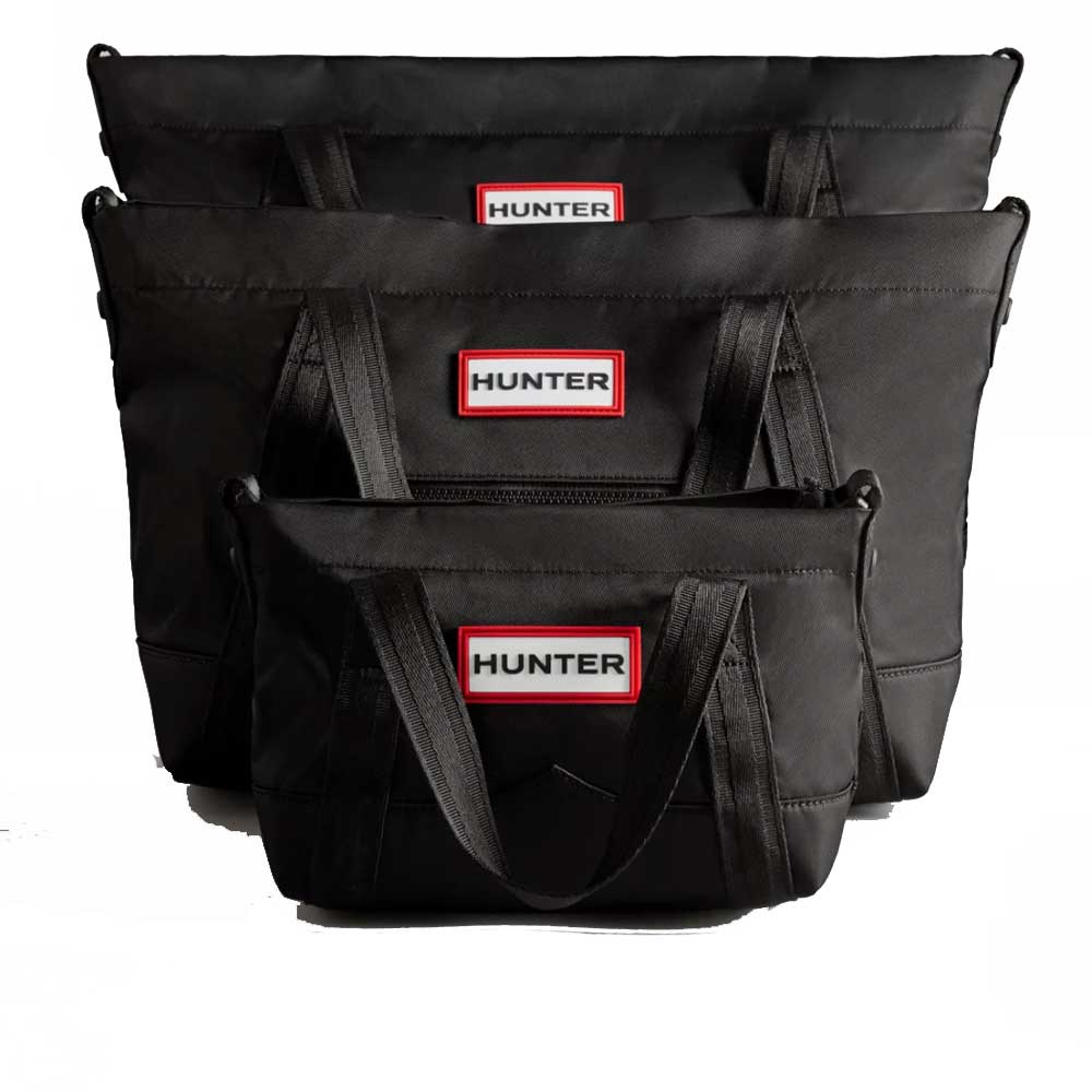 ハンター HUNTER UBS1203KBM ナイロン ミニ トップ クリップ トート バッグ (カラー:ブラック) トートバッグ ショルダーバッグ ハンドバッグ
