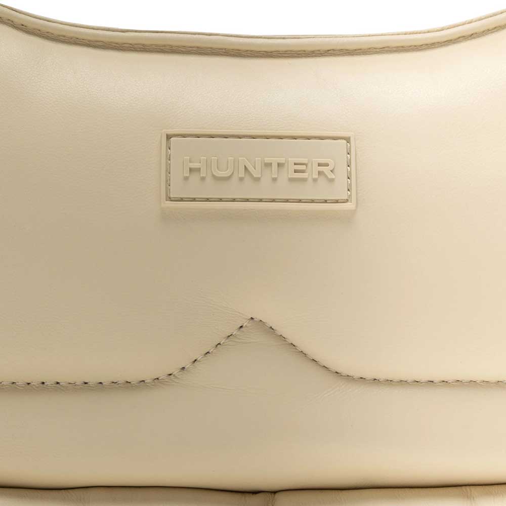 ハンターHUNTERUBX5501LHRレザーフレームドミディホーボークロスボディ(カラー:キャンバスクリームCCR)クロスボディトートバッグショルダーバッグ