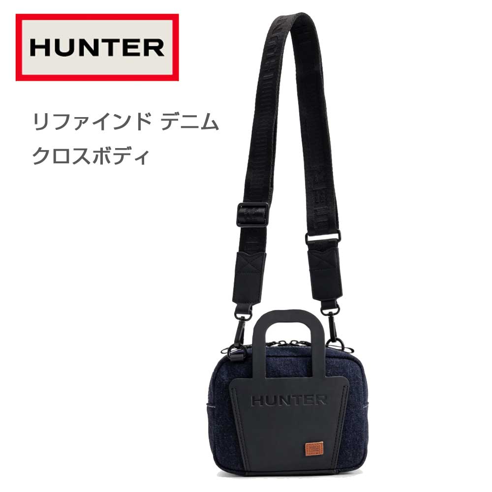 ハンターHUNTERUBX5503DNMリファインドデニムクロスボディ(カラー:デニム)ショルダーバッグ